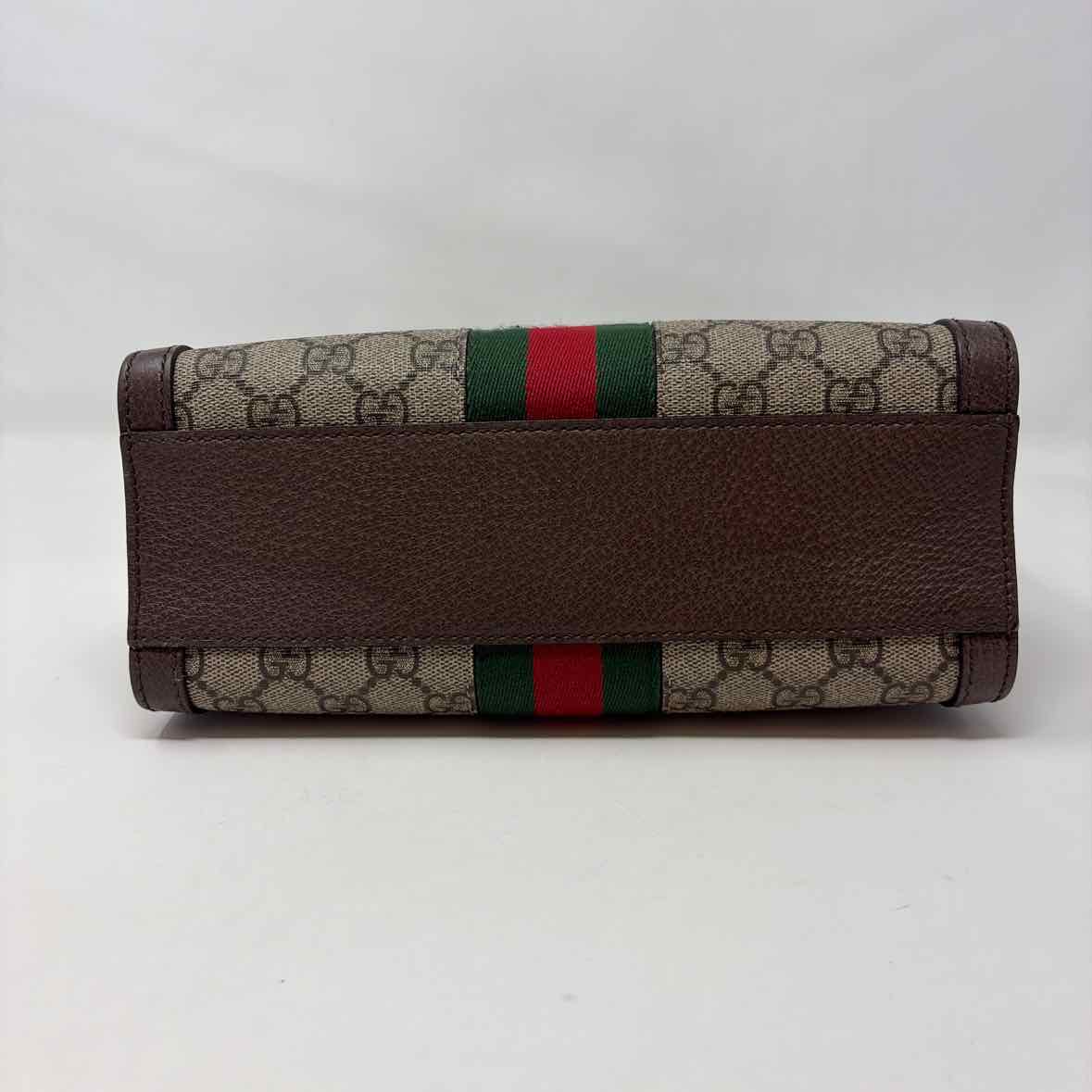 Pre-Owned Gucci Monogram Canvas Designer Handbag