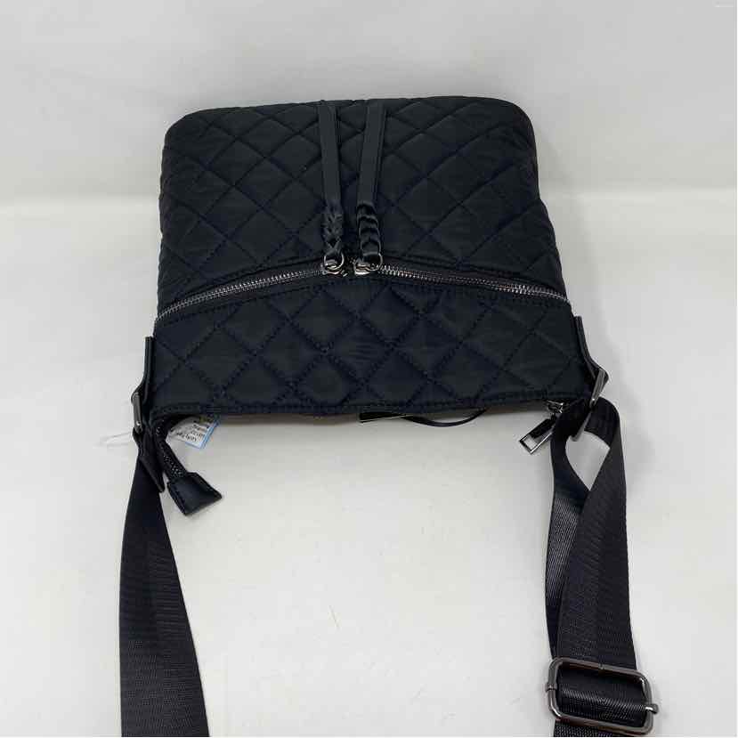 Boutique Black Nylon Handbag