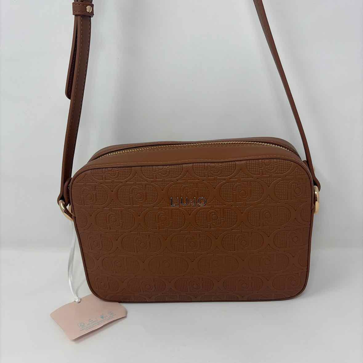 Pre-Owned Liu Jo Cognac Leather Handbag