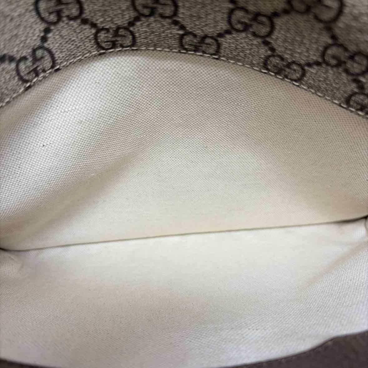 Pre-Owned Gucci Monogram Canvas Designer Handbag