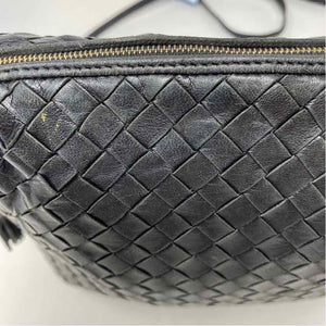 Pre-Owned Bottega Veneta Black Leather Designer Handbag