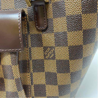 Pre-Owned Louis Vuitton Damier Eben Canvas Designer Handbag