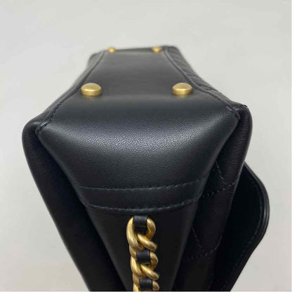 Pre-Owned Chanel Black Leather Designer Handbag