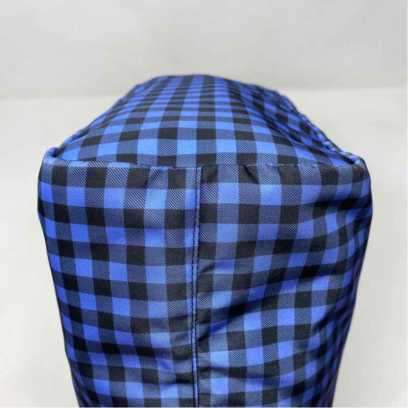 Pre-Owned Prada Plaid Nylon Designer Handbag