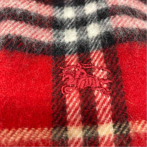 Pre-Owned Burberry Buffalo Check Wool Designer Scarf