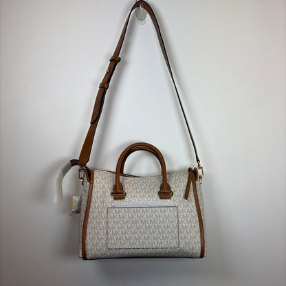 Pre-Owned Michael Kors White Multi Leather Handbag