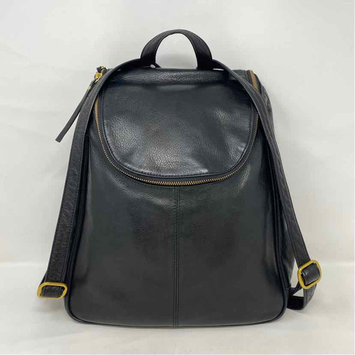 Pre-Owned Overland Black Leather Handbag