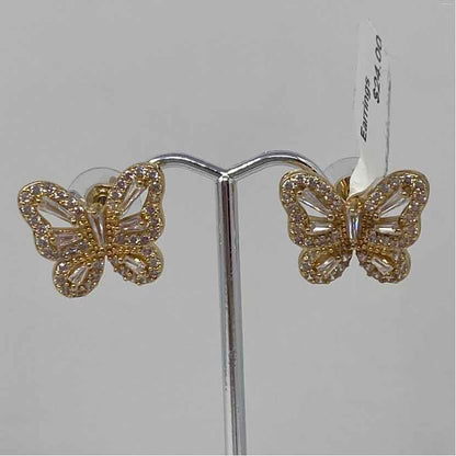 Gold Metal Earrings