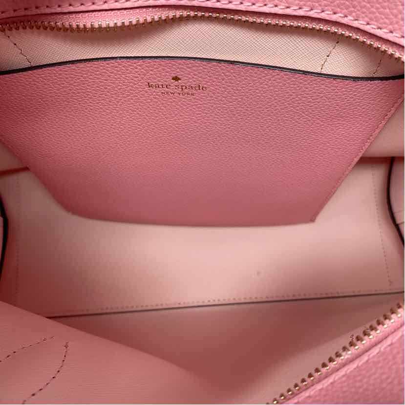Pre-Owned Kate Spade Pink Leather Handbag