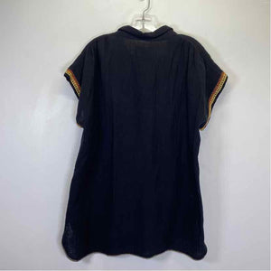 Pre-Owned Size M Johnny Was Black Multi Top