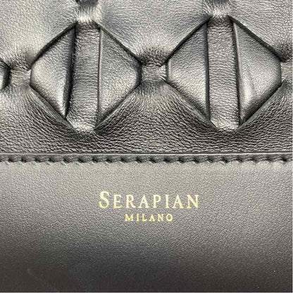 Pre-Owned Serapian Black Leather Handbag