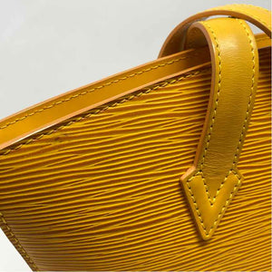 Pre-Owned Louis Vuitton Yellow Leather Designer Handbag