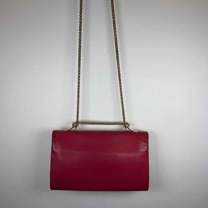 Pre-Owned Valentino Pink Leather Designer Handbag