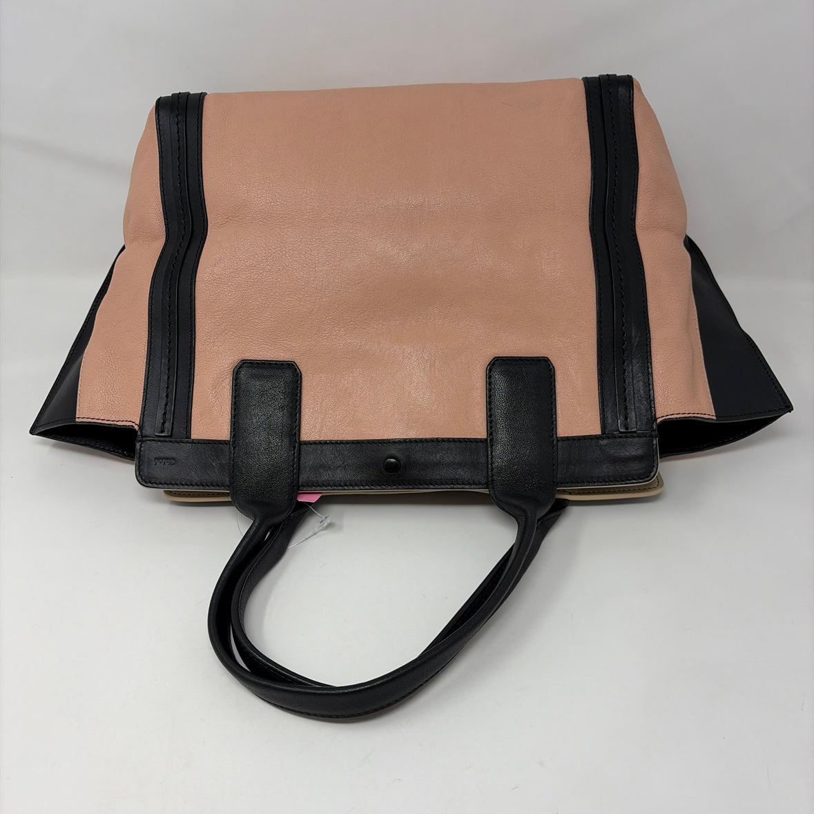 Pre-Owned Chloe Pink/Black Leather Designer Handbag