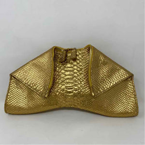 Pre-Owned Emily Cho Gold Snake Handbag