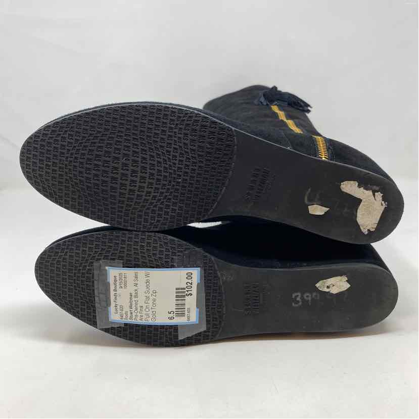 Pre-Owned Shoe Size 6.5 Stuart Weitzman Black Boots