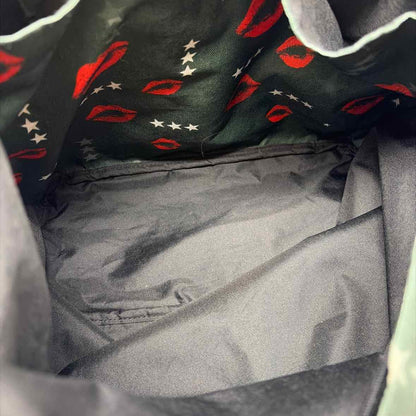 Pre-Owned Penelope Wildberry Green Print Fabric Handbag