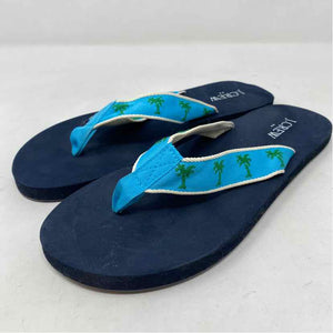 Pre-Owned Shoe Size 8 J Crew Blue Sandals
