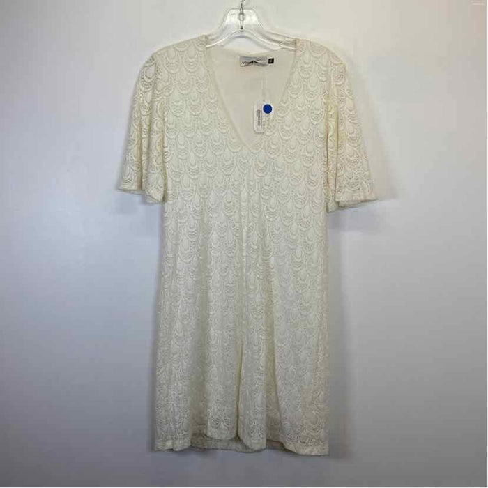 Pre-Owned Size XS Veronica m White Casual Dress