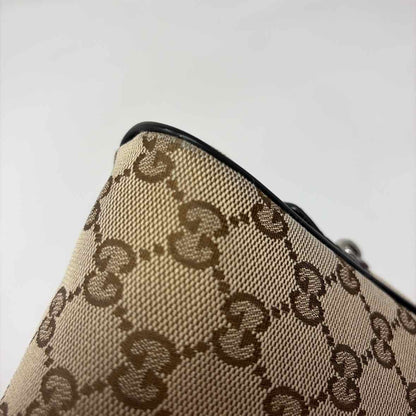 Pre-Owned Gucci Monogram Canvas Designer Handbag