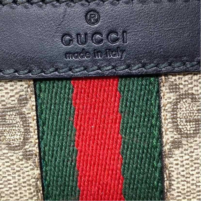 Pre-Owned Gucci Monogram Canvas Designer Handbag
