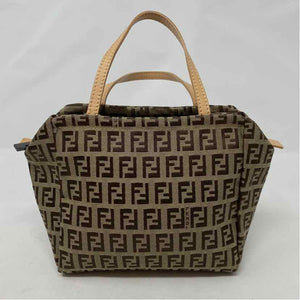 Pre-Owned Fendi Monogram Canvas Designer Handbag