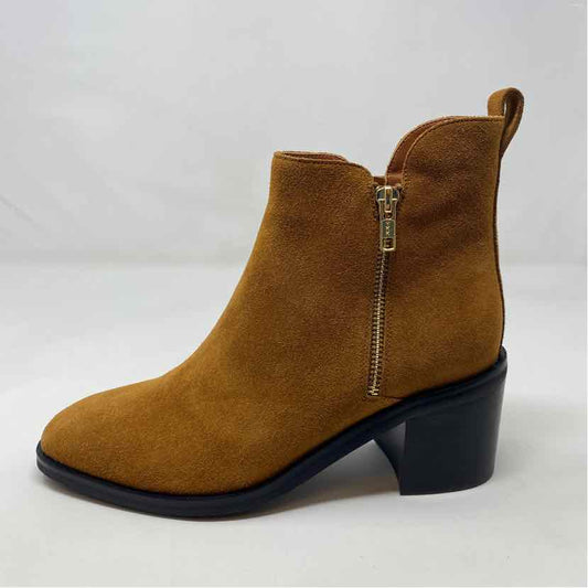 Pre-Owned Shoe Size 8.5 JILDOR Mustard Booties