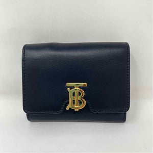 Pre-Owned Burberry Black Leather Designer Wallet