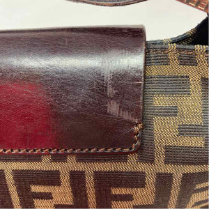 Pre-Owned Fendi Monogram Canvas Designer Handbag