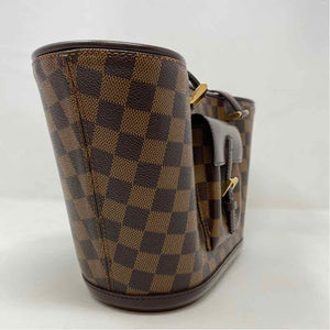 Pre-Owned Louis Vuitton Damier Eben Canvas Designer Handbag