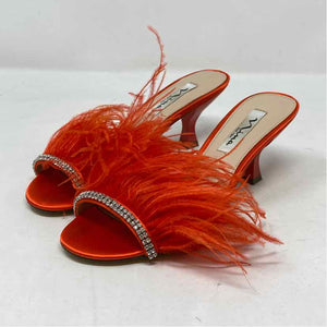 Pre-Owned Shoe Size 7 Nina Orange Sandals