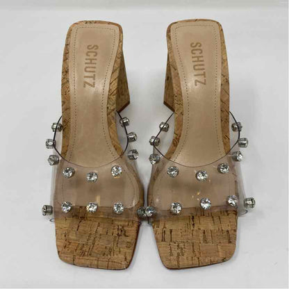 Pre-Owned Shoe Size 6 Schutz Tan Heels