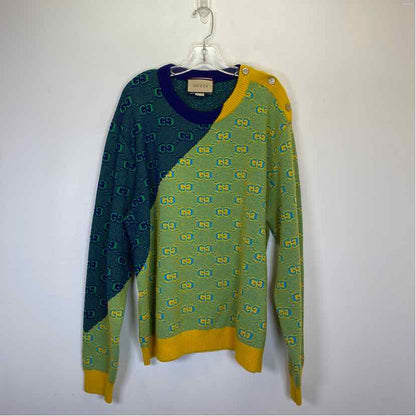 Pre-Owned Gucci Green Knit Women Size XXXL Designer Clothes