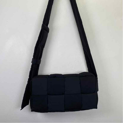 Pre-Owned Bottega Veneta Black Nylon Designer Handbag