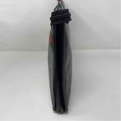 Pre-Owned Gucci Black Leather Designer Handbag