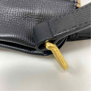 Pre-Owned Burberry Black Leather Designer Handbag