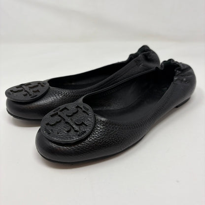 Pre-Owned Shoe Size 8.5 Tory Burch Black Flats
