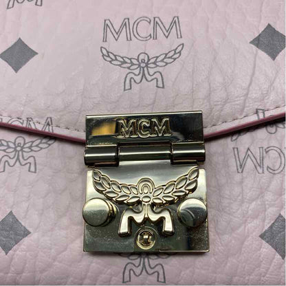 Pre-Owned MCM Pink Leather Designer Handbag