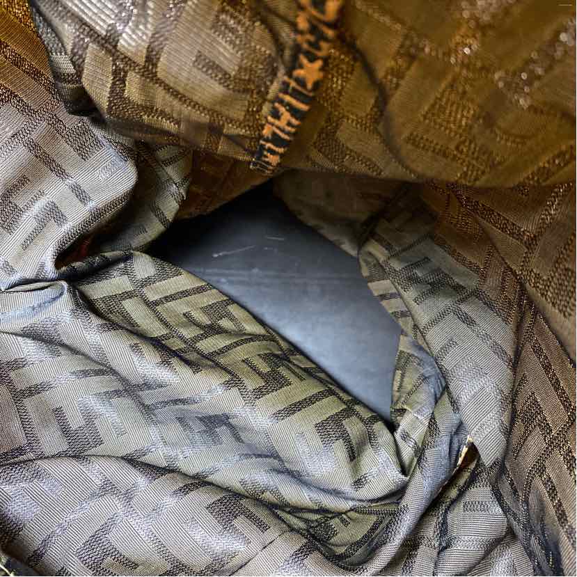 Pre-Owned Fendi Monogram Canvas Handbag