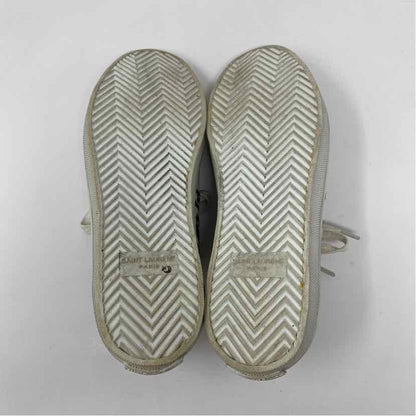 Pre-Owned Saint Laurent Zebra Canvas Shoe Size 6 Designer Shoes
