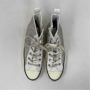 Pre-Owned Shoe Size 9.5 Steve Madden White Sneaker