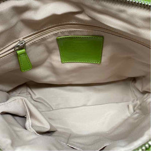 Pre-Owned Coach Green Canvas Handbag