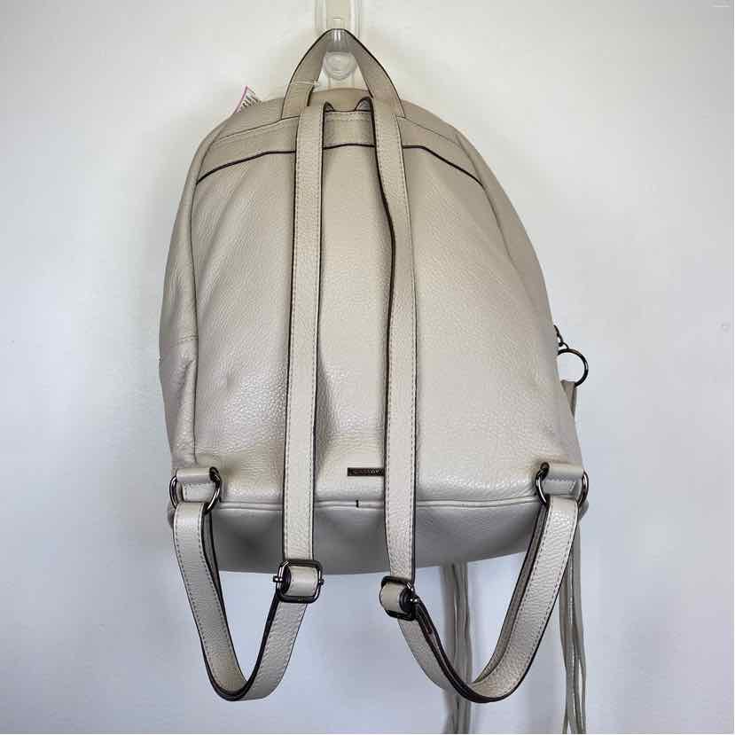 Pre-Owned Rebecca Minkoff Taupe Leather Handbag