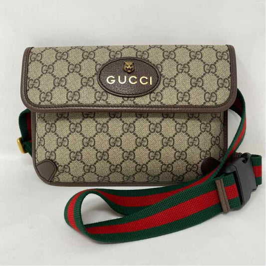 Pre-Owned Gucci Monogram Canvas Designer Handbag