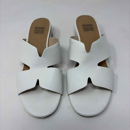 Pre-Owned Shoe Size 8 JILDOR White Sandals