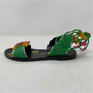 Pre-Owned Shoe Size 6 Ivy Kirzhner Multi Flats