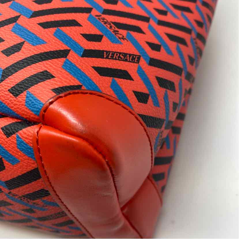 Pre-Owned Versace Multi Leather Designer Handbag