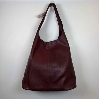 Pre-Owned Joy Susan Burgundy Leather Handbag