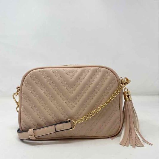 Pre-Owned lola mae Light Pink Pleather Handbag