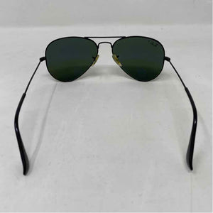 Pre-Owned Ray Beams Black Metal Sunglasses
